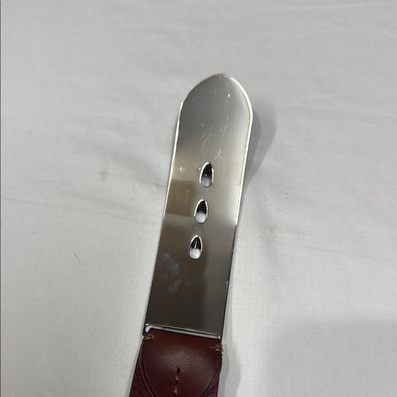 Ralph Lauren Purple Label Women’s Calfskin Letter-Opener Belt made in Italy $895 - Picture 5 of 13